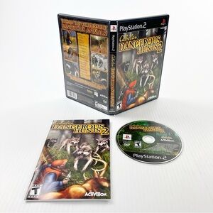 Cabelas Dangerous Hunts 2 Video Game for Sony PlayStation 2 PS2 Complete